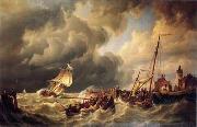 unknow artist Seascape, boats, ships and warships.95 Sweden oil painting reproduction